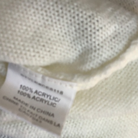 Cream poncho never worn - Picture 4 of 4